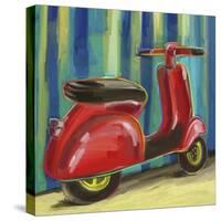 Pop Scooter-Howie Green-Stretched Canvas