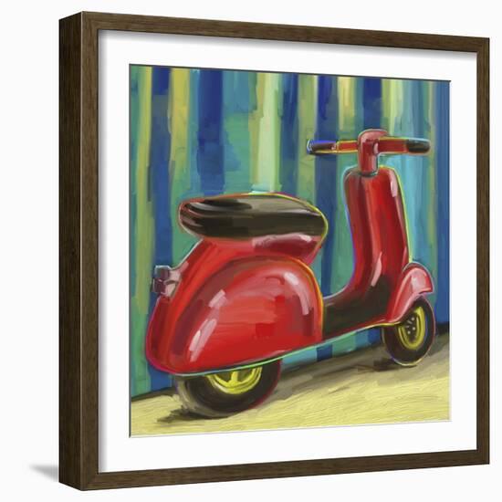 Pop Scooter-Howie Green-Framed Giclee Print