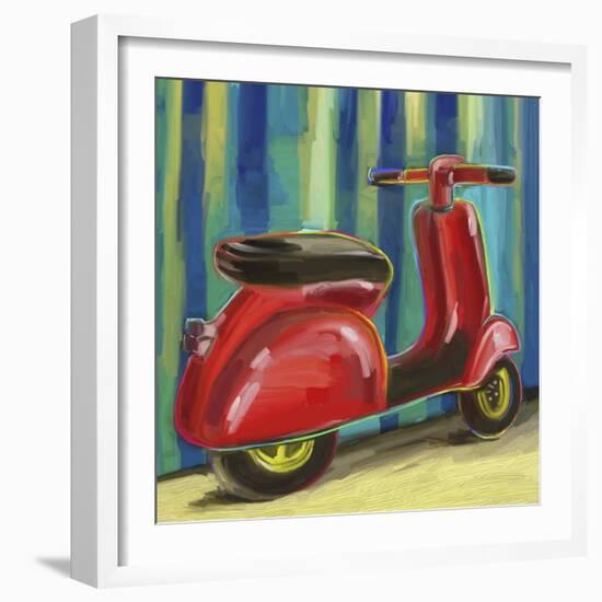 Pop Scooter-Howie Green-Framed Giclee Print