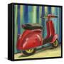 Pop Scooter-Howie Green-Framed Stretched Canvas