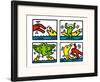 Pop Shop V-Keith Haring-Framed Art Print