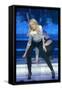 Pop Singer Kylie Minogue Performing Live on Stage During a Concert at Hammersmith Apollo-null-Framed Stretched Canvas