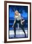 Pop Singer Kylie Minogue Performing Live on Stage During a Concert at Hammersmith Apollo-null-Framed Photographic Print