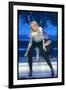 Pop Singer Kylie Minogue Performing Live on Stage During a Concert at Hammersmith Apollo-null-Framed Photographic Print