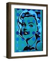 Pop Spots-Abstract Graffiti-Framed Giclee Print