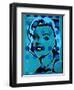 Pop Spots-Abstract Graffiti-Framed Giclee Print