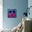 Pop Star 1-Abstract Graffiti-Framed Stretched Canvas displayed on a wall