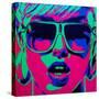Pop Star 1-Abstract Graffiti-Stretched Canvas