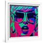 Pop Star 1-Abstract Graffiti-Framed Giclee Print