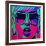 Pop Star 1-Abstract Graffiti-Framed Giclee Print