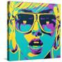 Pop Star 2-Abstract Graffiti-Stretched Canvas