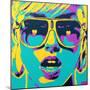 Pop Star 2-Abstract Graffiti-Mounted Giclee Print