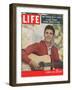 Pop Star Ricky Nelson, December 1, 1958-Ralph Crane-Framed Photographic Print