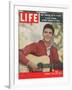 Pop Star Ricky Nelson, December 1, 1958-Ralph Crane-Framed Photographic Print