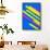 Pop Straws Collection - Blue & Colourful-Philippe Hugonnard-Framed Stretched Canvas displayed on a wall