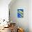 Pop Straws Collection - Blue & Colourful-Philippe Hugonnard-Stretched Canvas displayed on a wall