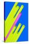 Pop Straws Collection - Blue & Green II-Philippe Hugonnard-Stretched Canvas