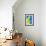 Pop Straws Collection - Blue & Green II-Philippe Hugonnard-Framed Photographic Print displayed on a wall