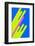 Pop Straws Collection - Blue & Green II-Philippe Hugonnard-Framed Photographic Print