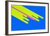 Pop Straws Collection - Blue & Green-Philippe Hugonnard-Framed Photographic Print