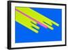 Pop Straws Collection - Blue & Green-Philippe Hugonnard-Framed Photographic Print