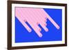 Pop Straws Collection - Blue & Light Pink-Philippe Hugonnard-Framed Photographic Print