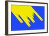 Pop Straws Collection - Blue & Yellow-Philippe Hugonnard-Framed Photographic Print