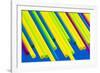 Pop Straws Collection - Colourful-Philippe Hugonnard-Framed Photographic Print