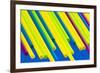 Pop Straws Collection - Colourful-Philippe Hugonnard-Framed Photographic Print