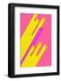 Pop Straws Collection - Dark Pink & Yellow-Philippe Hugonnard-Framed Photographic Print
