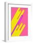 Pop Straws Collection - Dark Pink & Yellow-Philippe Hugonnard-Framed Photographic Print