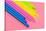 Pop Straws Collection - Light Pink & Colourful II-Philippe Hugonnard-Stretched Canvas