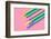 Pop Straws Collection - Light Pink & Colourful-Philippe Hugonnard-Framed Photographic Print