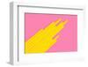 Pop Straws Collection - Light Pink & Yellow-Philippe Hugonnard-Framed Photographic Print