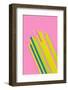 Pop Straws Collection - Pink & Colourful-Philippe Hugonnard-Framed Photographic Print