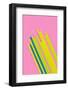 Pop Straws Collection - Pink & Colourful-Philippe Hugonnard-Framed Photographic Print