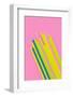 Pop Straws Collection - Pink & Colourful-Philippe Hugonnard-Framed Photographic Print