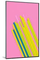 Pop Straws Collection - Pink & Colourful-Philippe Hugonnard-Mounted Photographic Print