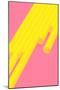 Pop Straws Collection - Pink & Yellow-Philippe Hugonnard-Mounted Photographic Print