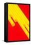 Pop Straws Collection - Red & Yellow-Philippe Hugonnard-Framed Stretched Canvas