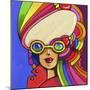 Pop Sunglasses Lady-Howie Green-Mounted Giclee Print