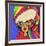 Pop Sunglasses Lady-Howie Green-Framed Giclee Print