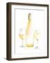 Pop the Cork II White Wine-Mercedes Lopez Charro-Framed Art Print