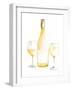 Pop the Cork II White Wine-Mercedes Lopez Charro-Framed Art Print