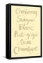 Pop the Cork Wine Words II-Mercedes Lopez Charro-Framed Stretched Canvas