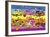 Pop Vehicles-Howie Green-Framed Giclee Print