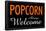 Popcorn Always Welcome-null-Framed Poster