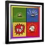 Popcorn Pop-Howie Green-Framed Giclee Print