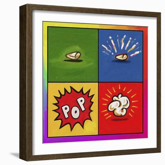 Popcorn Pop-Howie Green-Framed Giclee Print