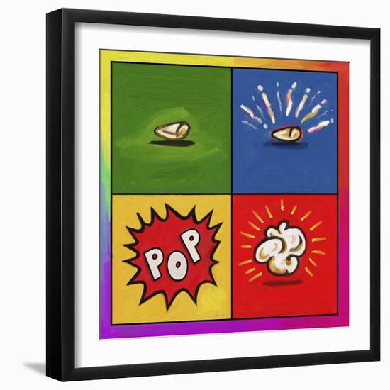 Popcorn Pop-Howie Green-Framed Giclee Print